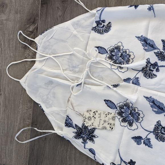 EMBROIDERED ROMPER - Picture 8 of 11